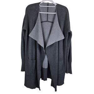 Lululemon Still Lotus Wrap Reversible Long Sleeve Cardigan Sweater 8